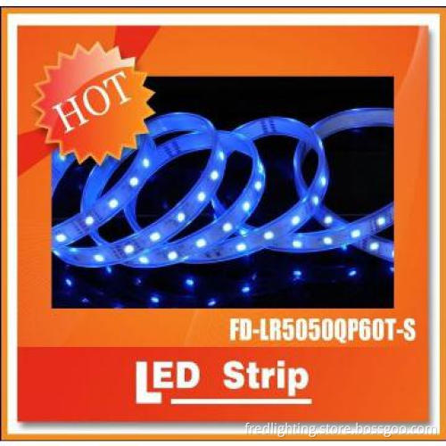 RGB LED strip SMD 5050 60leds/m 14.4W/m 12VDC IP67